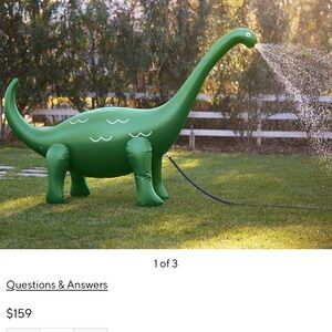 Pottery Barn Kids Green Dinosaur Sprinkler